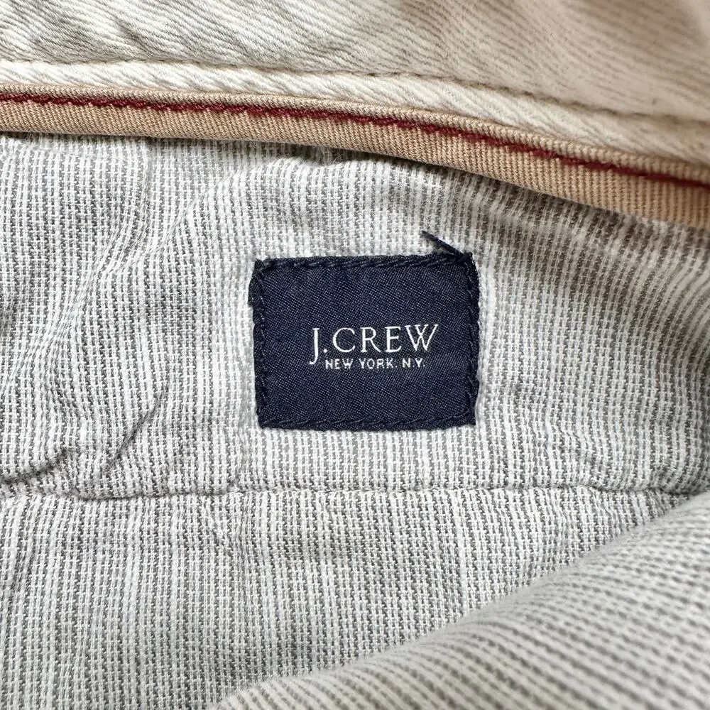 J. Crew | Men | Khaki Broken-In Urban Slim Chino Pants | Size 32x34 Tall